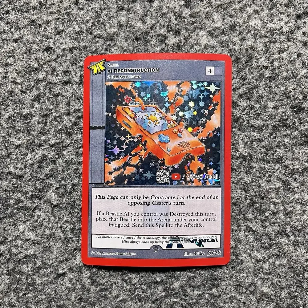 Metazoo HiroQuest AI Reconstruction Full Holo 20/38 YouTube Music NM Pack Fresh